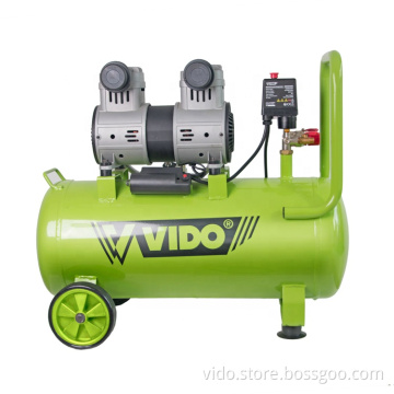 VIDO 2hp 50l silent air compressor compressors